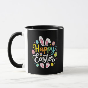 Caneca Coelho do Bunny da Páscoa Feliz Dia da Páscoa Dive