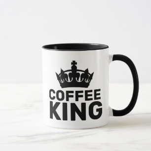 Caneca COFFE KING COFFEE DAD