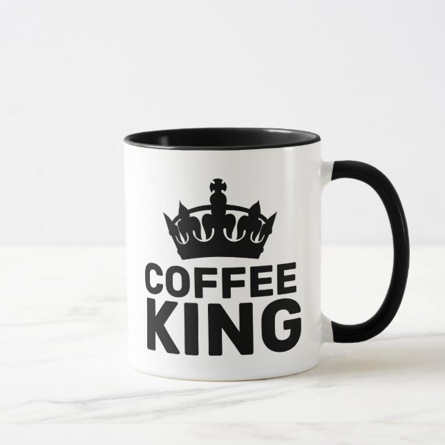 Caneca COFFE KING COFFEE DAD Mug (Direita)