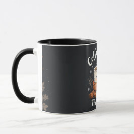 Caneca Coffee First, Then Snow – Cozy Winter Mug