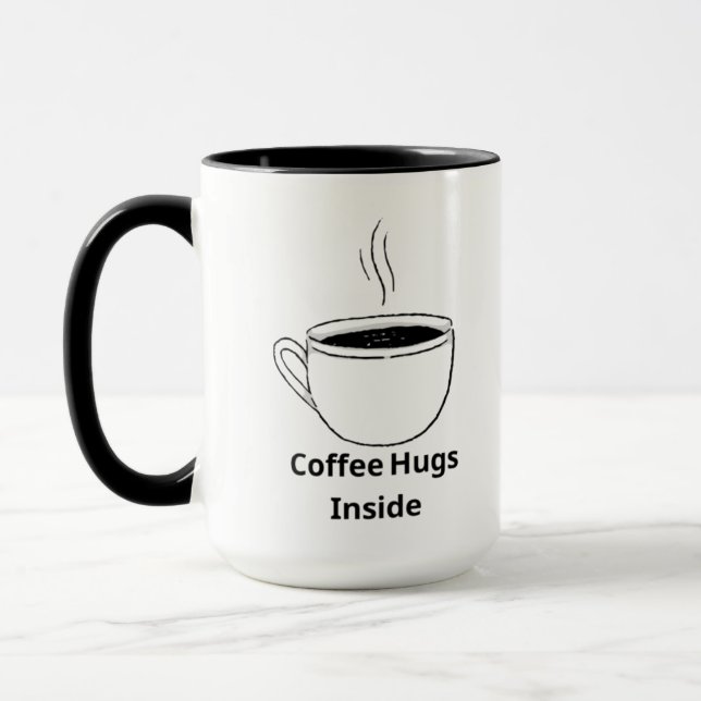 Caneca Coffee Hugs Mug (Esquerda)