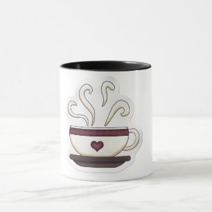 Caneca Coffee Illustration Mug