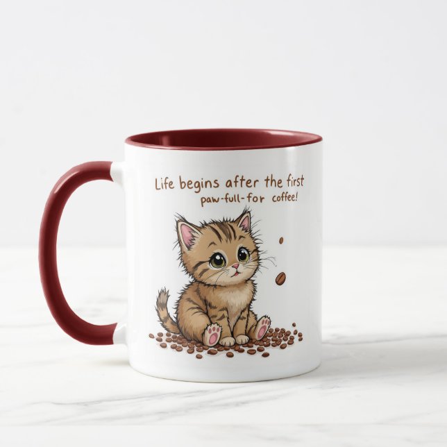 Caneca Coffee Kitten Mug (Esquerda)