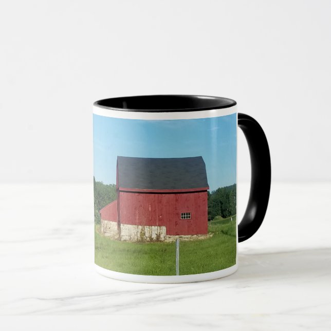 Caneca Coffee Lâmpada Vermelha do Campo (Frente Esquerda)