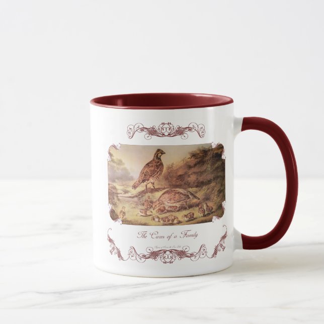 Caneca Coffee Mug da Família Quail (Direita)