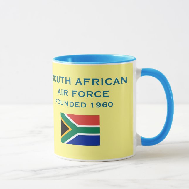 Caneca Coffee Mug da Força Aérea Sul-Africana (Direita)