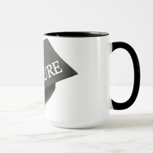 Caneca Coffee Mug "No Future Boné de formatura"