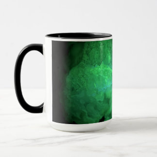 Caneca Coffee mug of a rock specimen, the Trancas geode