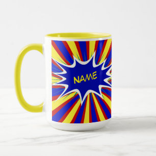 Caneca Coffee Mug, Super Heroi Personalizado Coffee