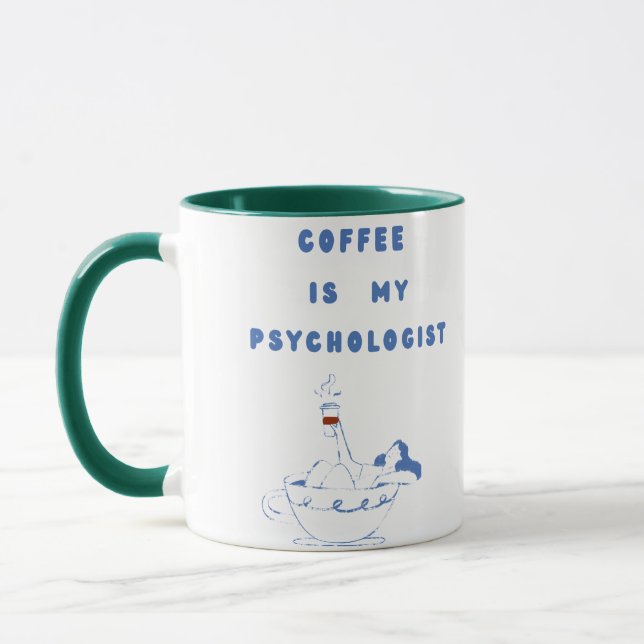 Caneca Coffee, My Quiet Therapist (Esquerda)