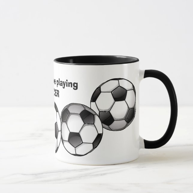 Caneca Coffee Patterne Soccer (Direita)