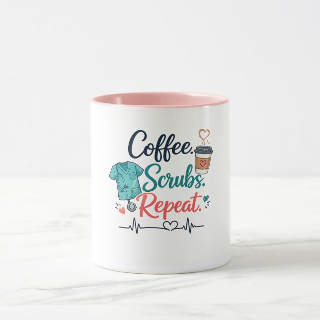 Caneca Coffee. Scrubs. Repeat. (Centro)
