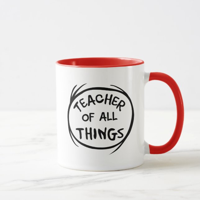 Caneca Coisa Um Coisa Dois - Professor de Todas as Coisas (Direita)