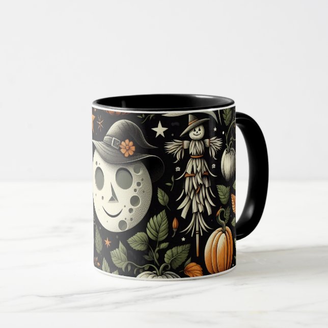 Caneca Coisas Assustadoras (Frente Esquerda)