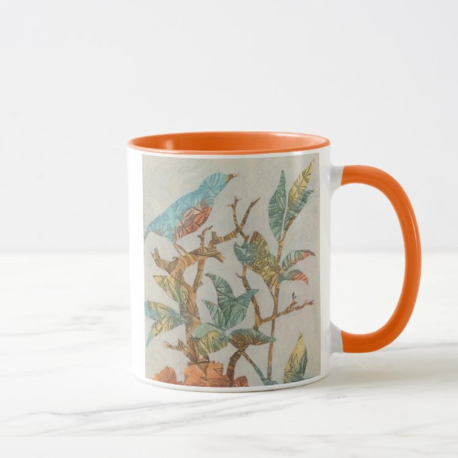 Caneca Colagem Aviária I (Direita)