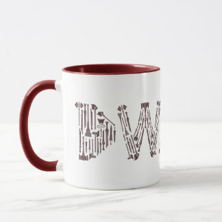 Caneca Colagem das armas do anão