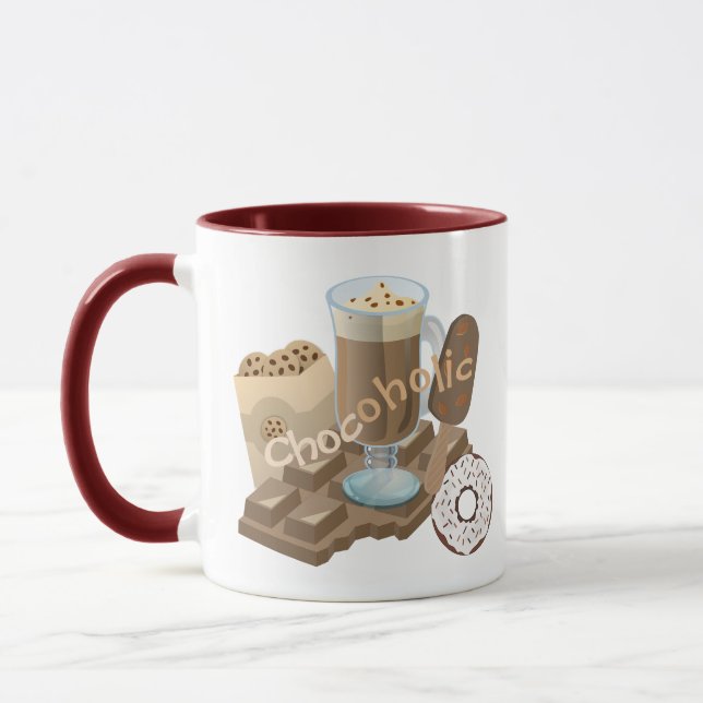 Caneca Colagem de Chocolates (Esquerda)