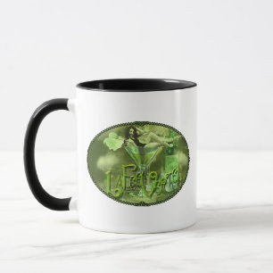 Caneca Colagem de Fada Verde I Mug