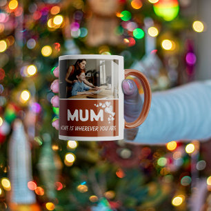 Caneca Colagem de Fotografias de mãe - Mug de Café Person