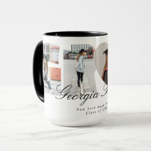 Caneca Colagem de Fotos de Formatura Presente de Formatur
