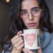 Colagem de fotos e abraços do Casal e beijos do co