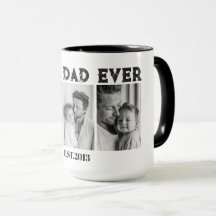Colagem de Fotos Personalizada Melhor Pai de Todos
