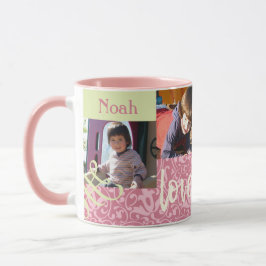 Caneca Colagem De Fotos Personalizada Para Ela