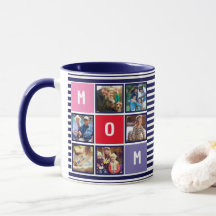 Colagem de Fotos Personalizadas do Dia das Mães Mo