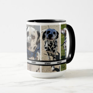 Caneca Colagem de Fotos Pet Personalizada para Telefone C