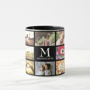 Caneca Colagem feita sob encomenda da foto do monograma