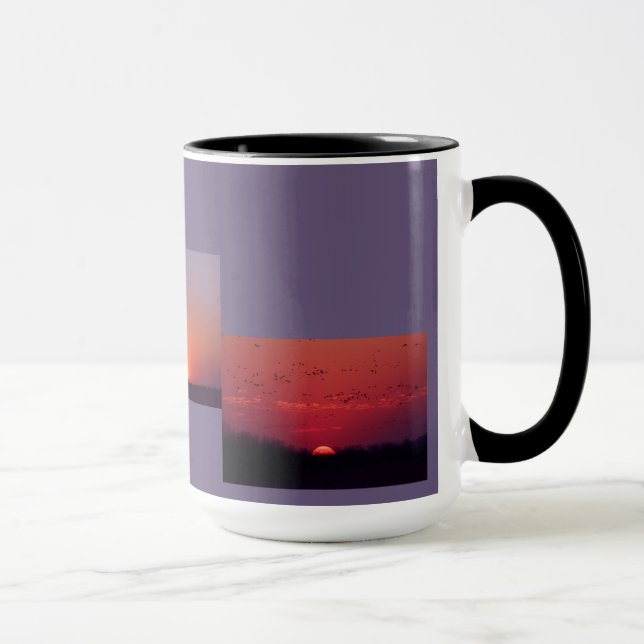 Caneca Colagem Sunset Mug grande #10 (Direita)