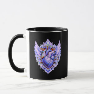 Caneca Coleção: Arte Futurista e Cósmica de Energia
