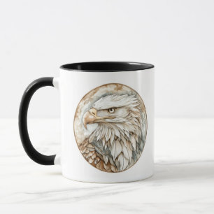 Caneca Coleção de Eternos e tocas selvagens da águia-cald