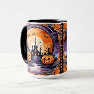 Caneca Coleção de outono de Pumpkin Popular do Halloween
