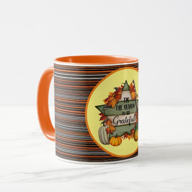 Caneca Coleção de outono de Trendy Linda (Frente Esquerda)