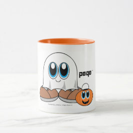 Caneca Coleção de PEQE o Dia das Bruxas - fantasma