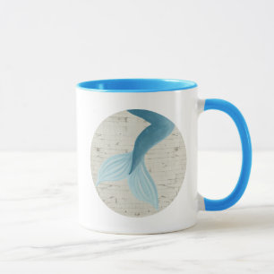 Caneca Coleção de Sereias Pintada