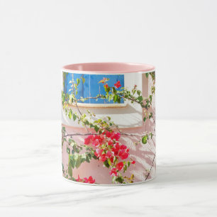 Caneca coleção do viagem. Piscina. Kefalonia