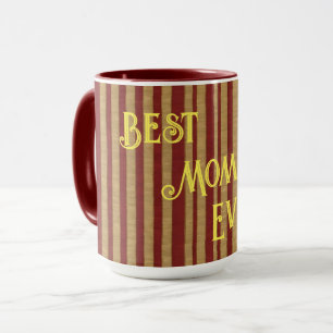 Caneca Coleção Dourada Linen Luxury Popular Burgundy