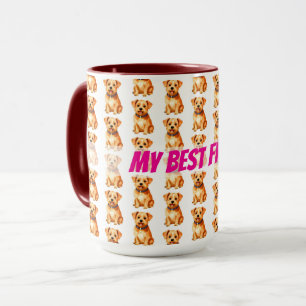 Caneca Coleção Elegante Ouro Personalizada de Higiene par