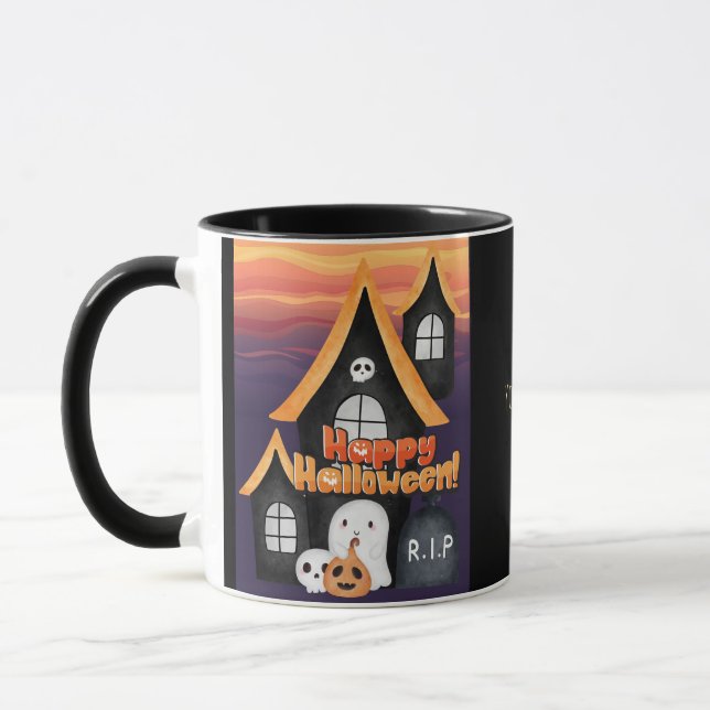 Caneca coleção estilo halloween (Esquerda)