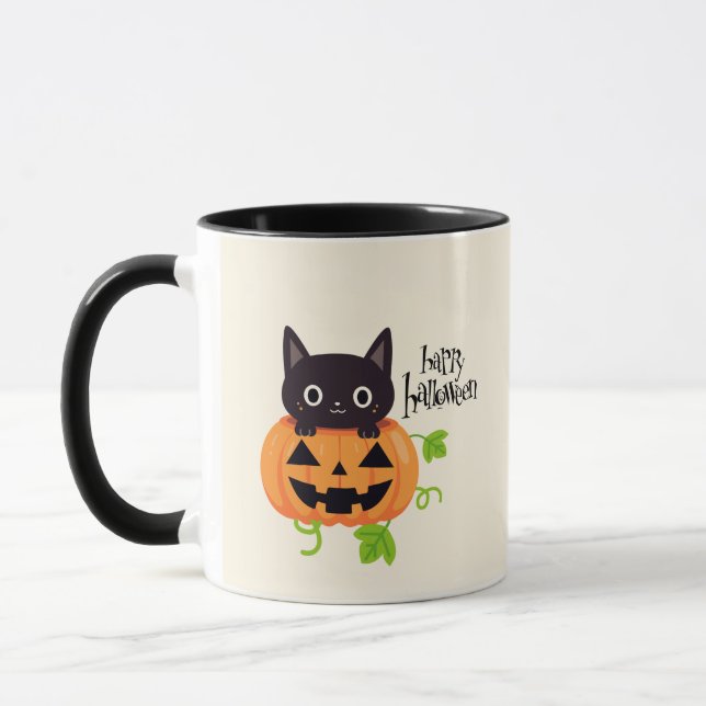 Caneca coleção estilo halloween (Esquerda)