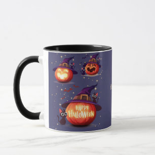 Caneca coleção estilo halloween