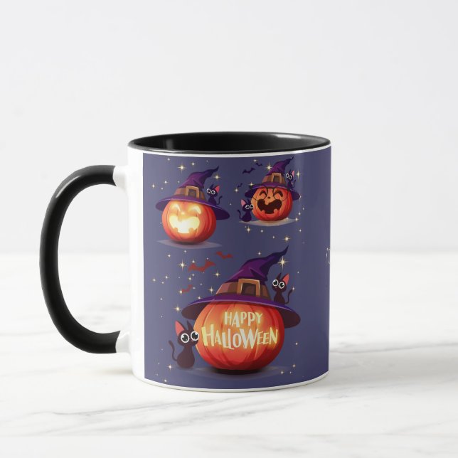 Caneca coleção estilo halloween (Esquerda)