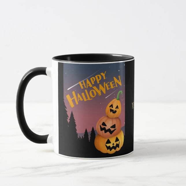 Caneca coleção estilo halloween (Esquerda)