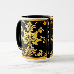 Caneca Coleção Floral Elegante de Trendy de Luxury