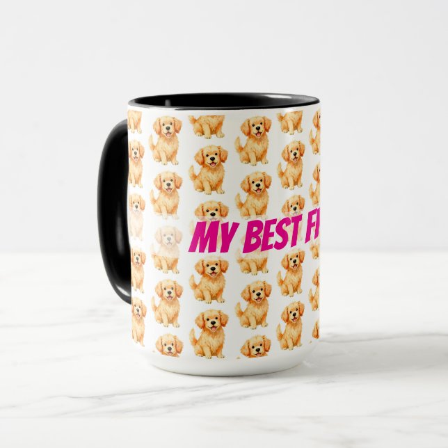 Caneca Coleção Moderna de Luxo Personalizada de Higiene C (Frente Esquerda)