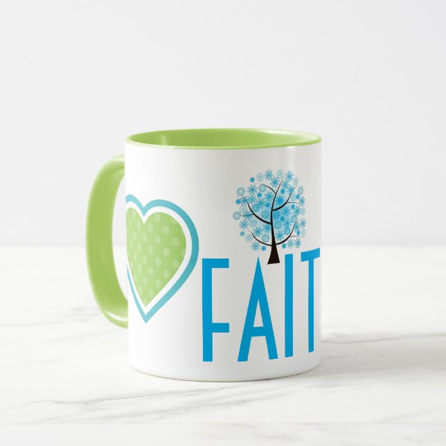Caneca Coleção Presentes de Fé Café (Frente Esquerda)