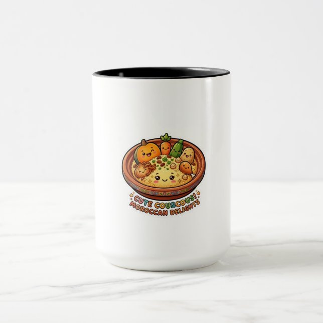 Caneca Coleção Sexta-feira de Cuscuz Marroquino Kawaii Fo (Centro)