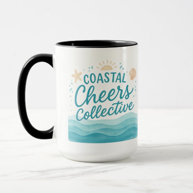 Caneca Coletivo Coastal Cheers | Presentes de Halloween (Esquerda)